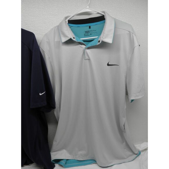 Lot of 2 Nike Golf Short Sleeve Polos Mens Size XL - Picture 5 of 8